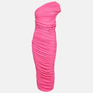 Saint Laurent Peach Leather Y Line Clutch