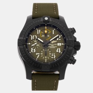 Breitling Green Titanium Avenger Automatic Men's Wristwatch 45 mm