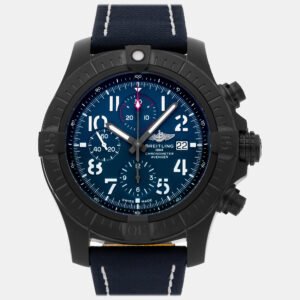 Breitling Blue Titanium Super Avenger V13375101C1X1 Automatic Men's Wristwatch 48 mm