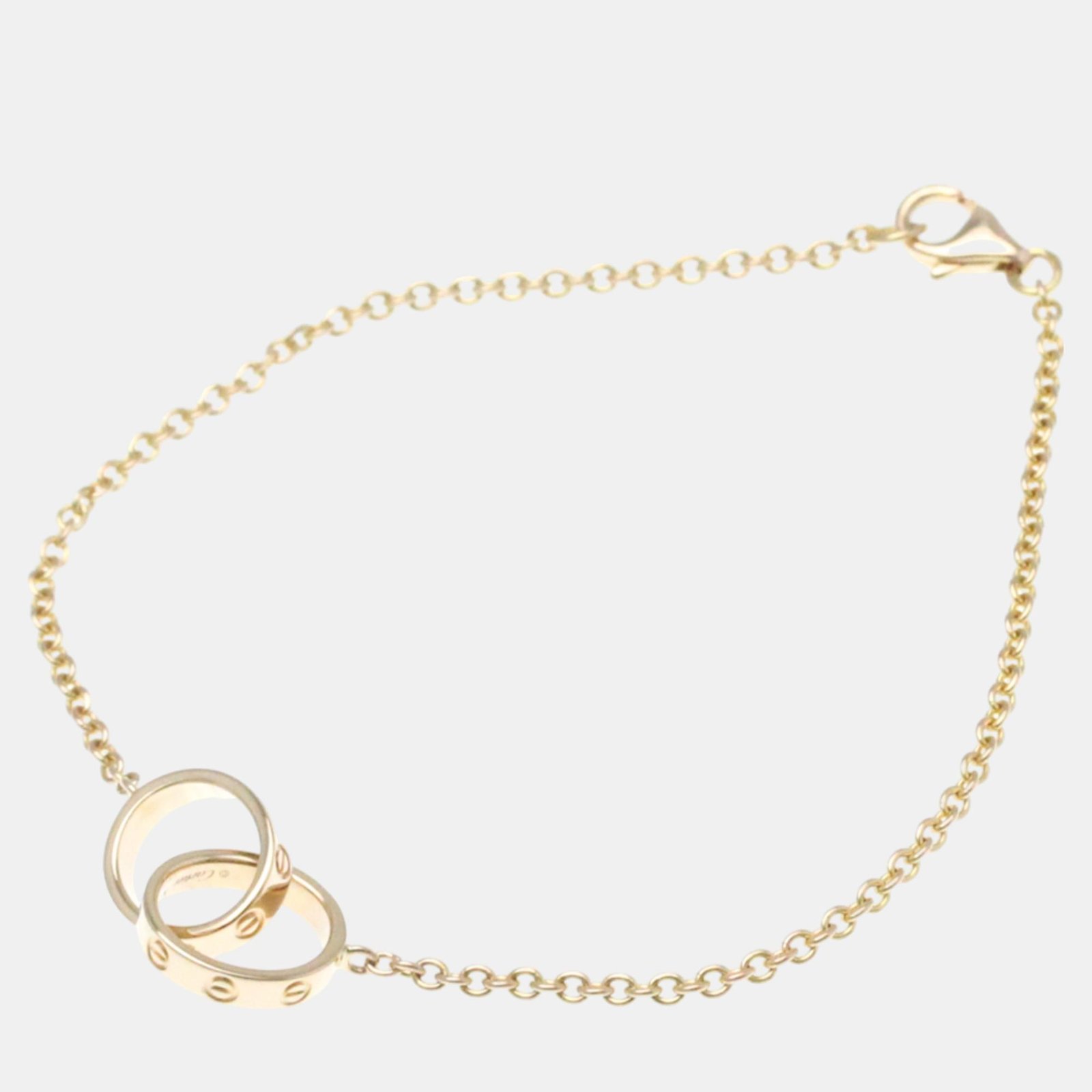 Cartier 18K Rose Gold Love Chain Bracelet
