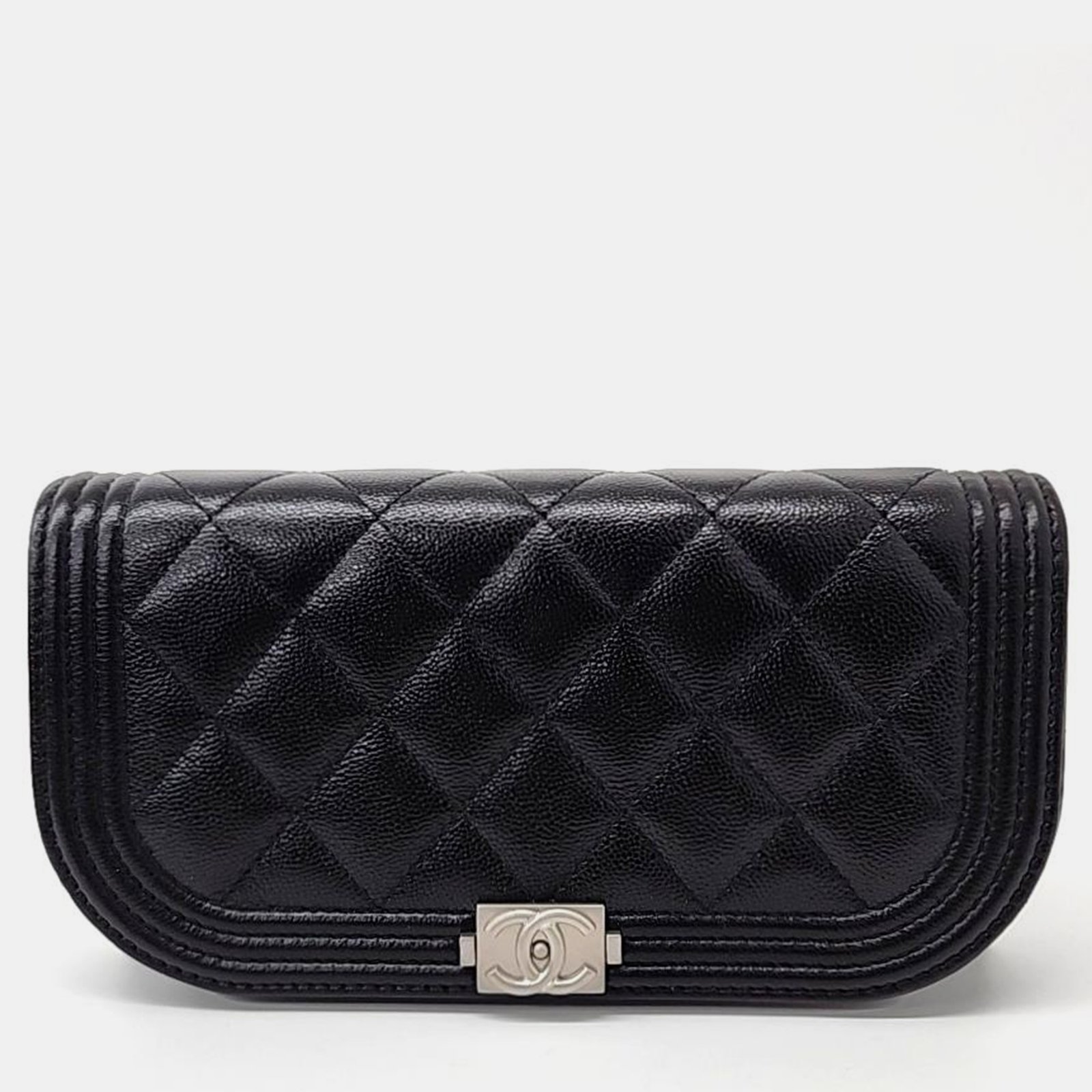 Chanel Caviar Boy Phone Holder Bag