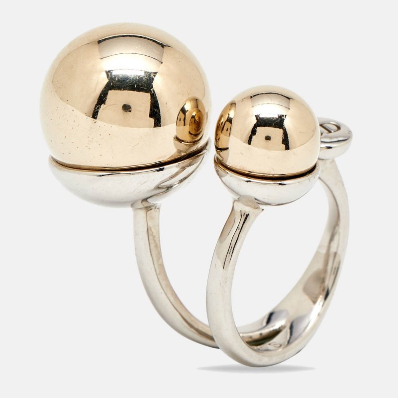 Dior UltraDior Two Tone Metal Ring S