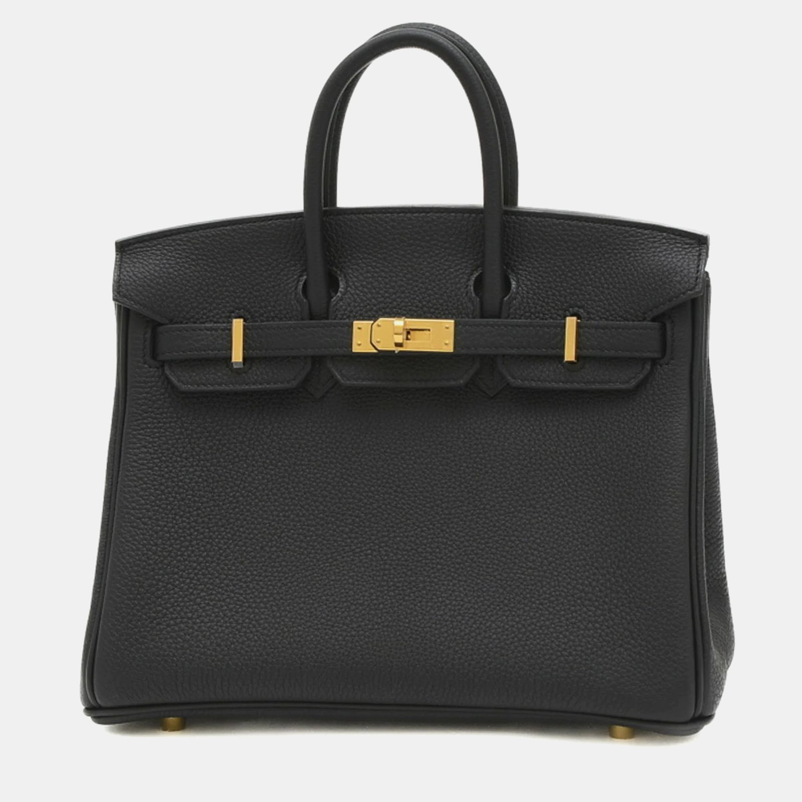 Hermes Black Togo Birkin 25 Handbag