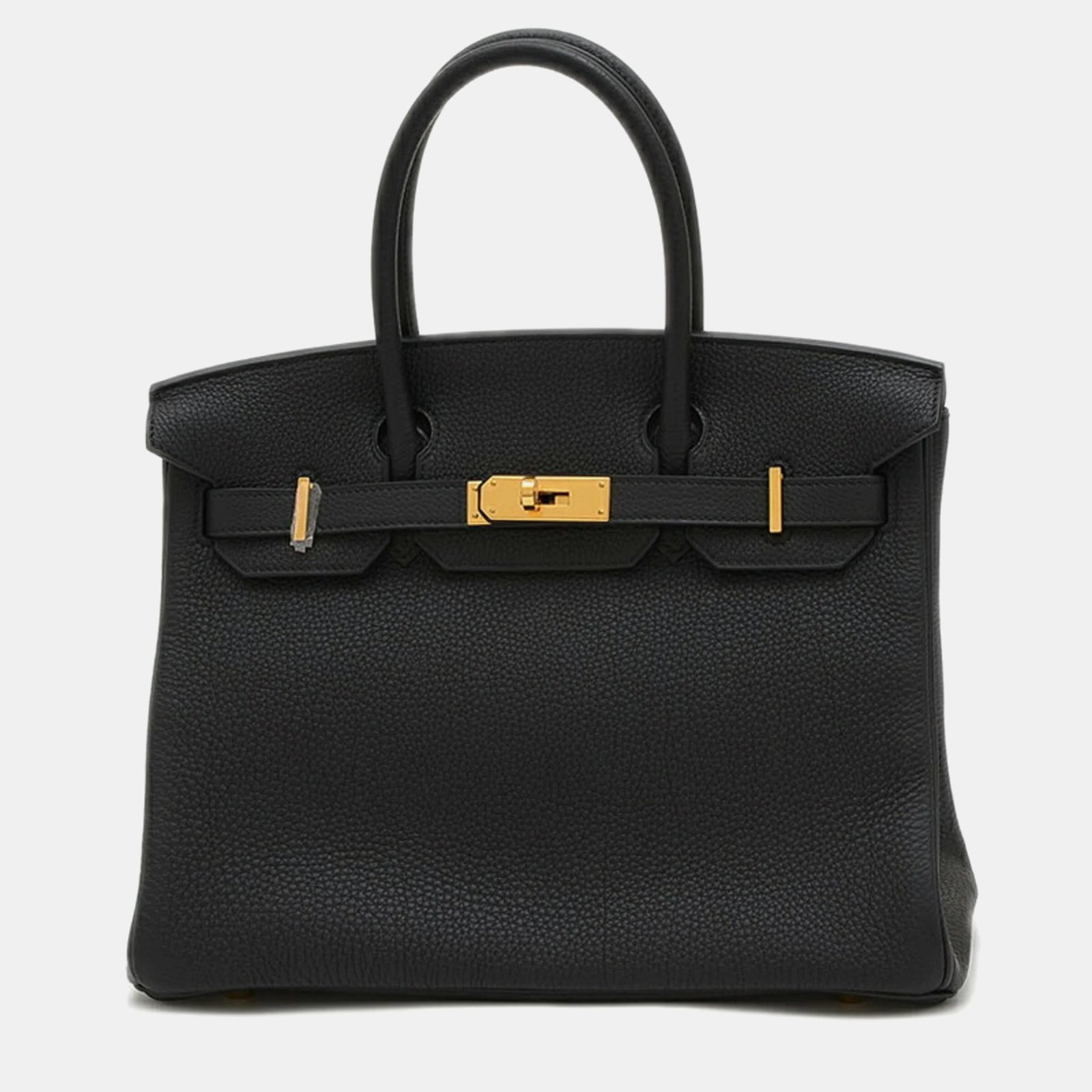 Hermes Black Togo Birkin 30 Handbag