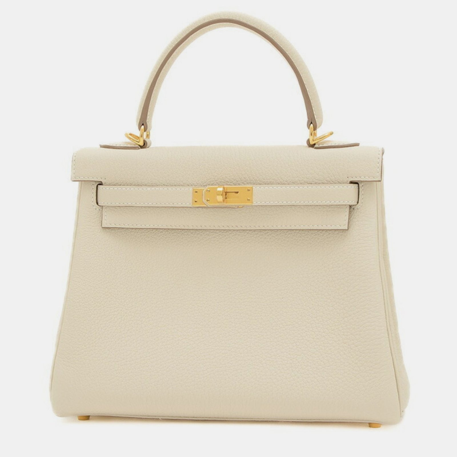Hermes Cre Togo Kelly 25 Handbag