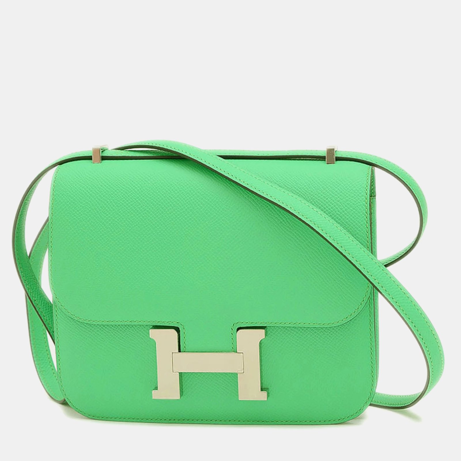 Hermes Vert Comic Epson Constance 18 Miroir Shoulder Bag