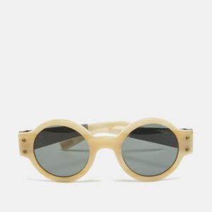 Lanvin Cream Acetate SLN 512S Round Sunglasses