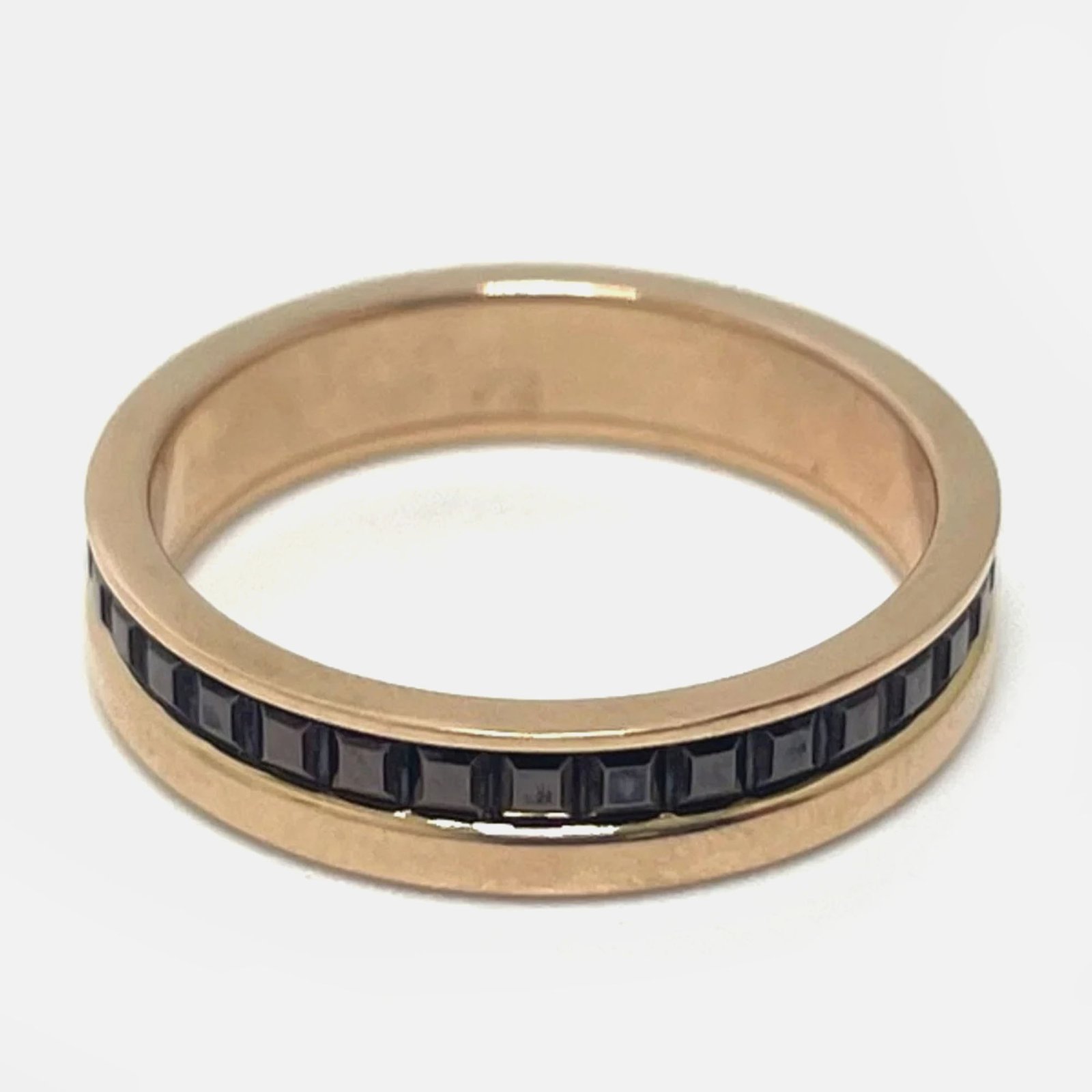 Boucheron 18K Rose Gold Quatre Band Ring EU 48