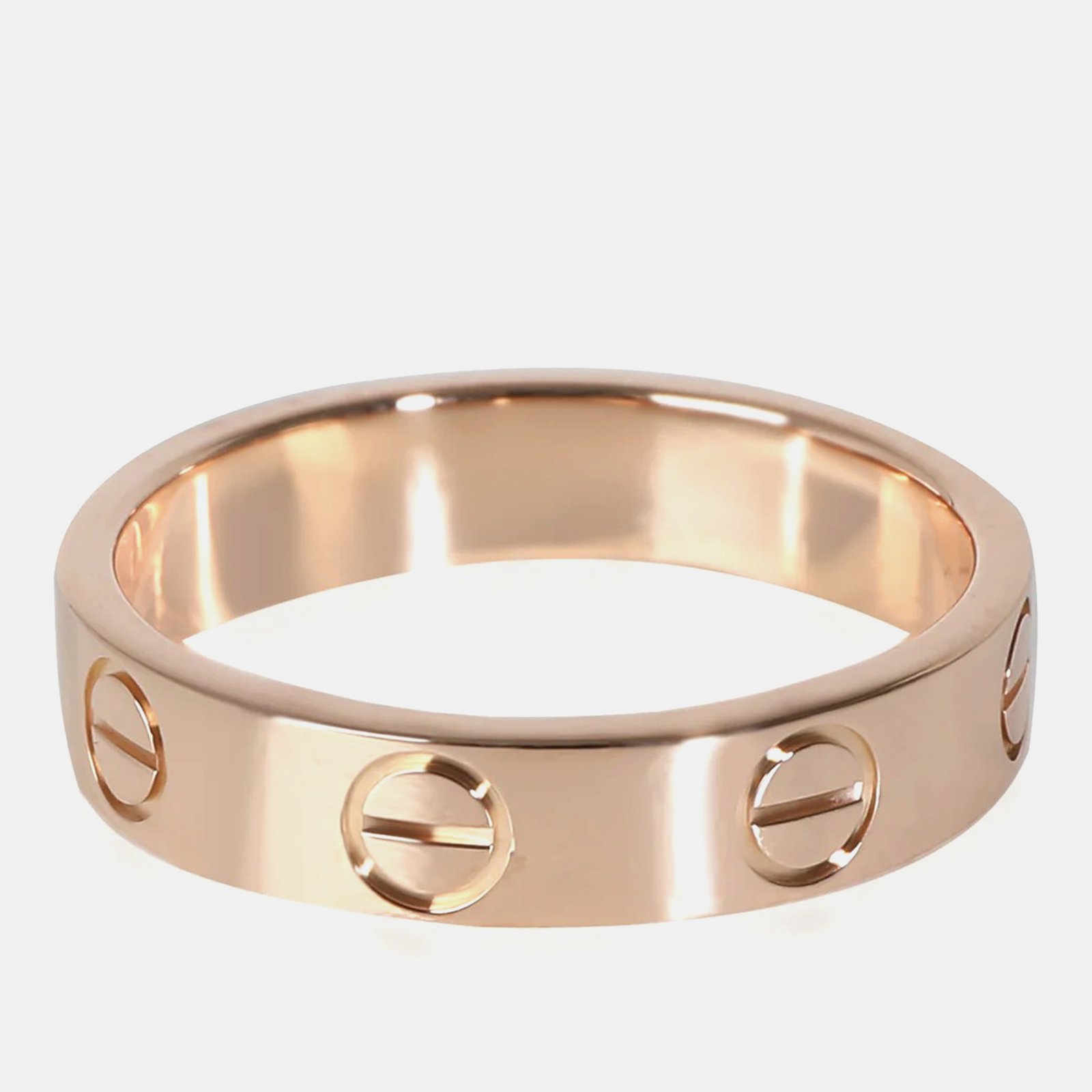 Cartier Rose Gold Love Wedding Band