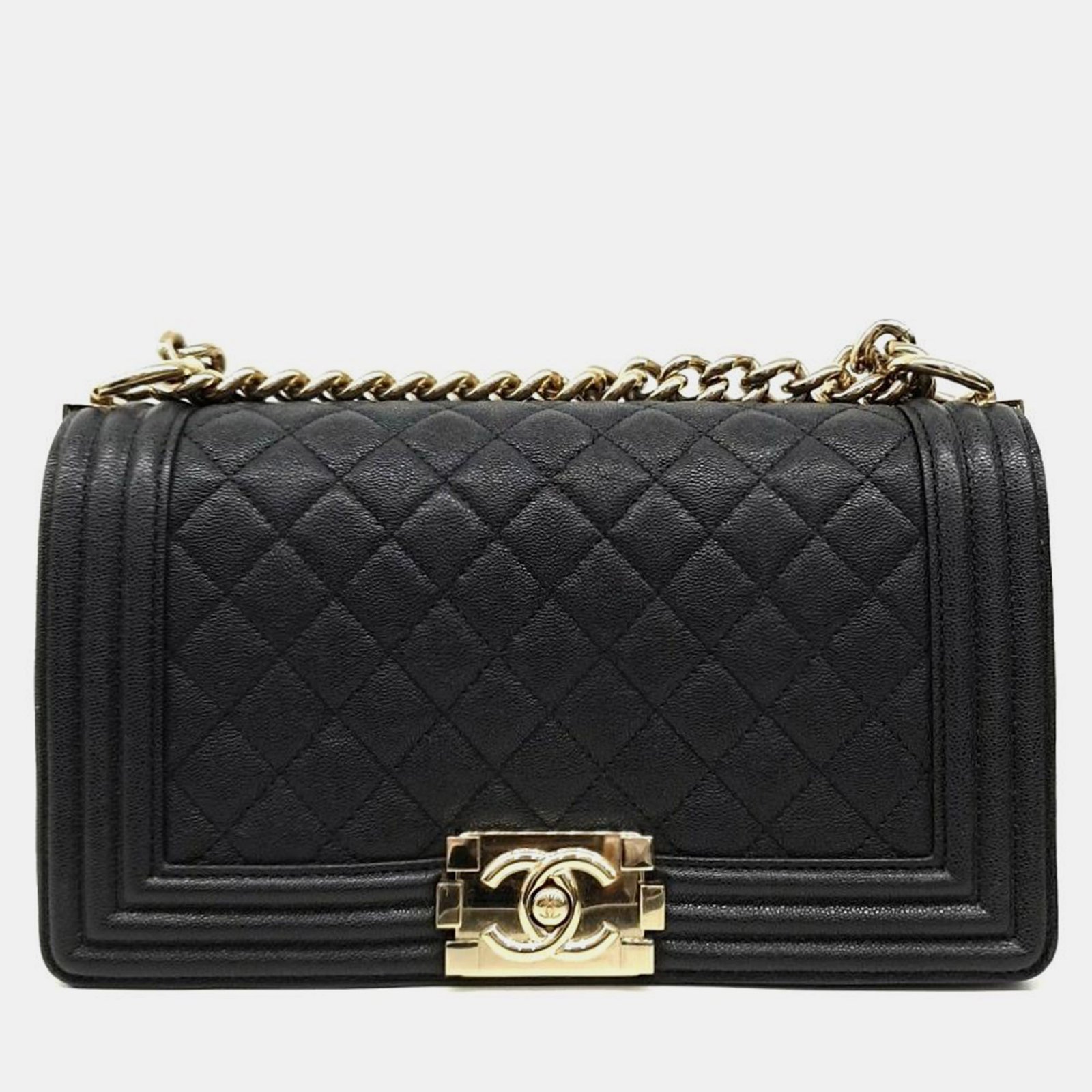 Chanel Caviar Medium Boy Bag