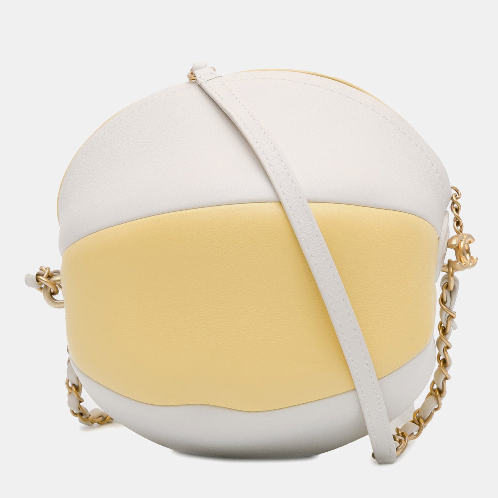Chanel Multicolor Calfskin Leather Coco Beach Ball Bag