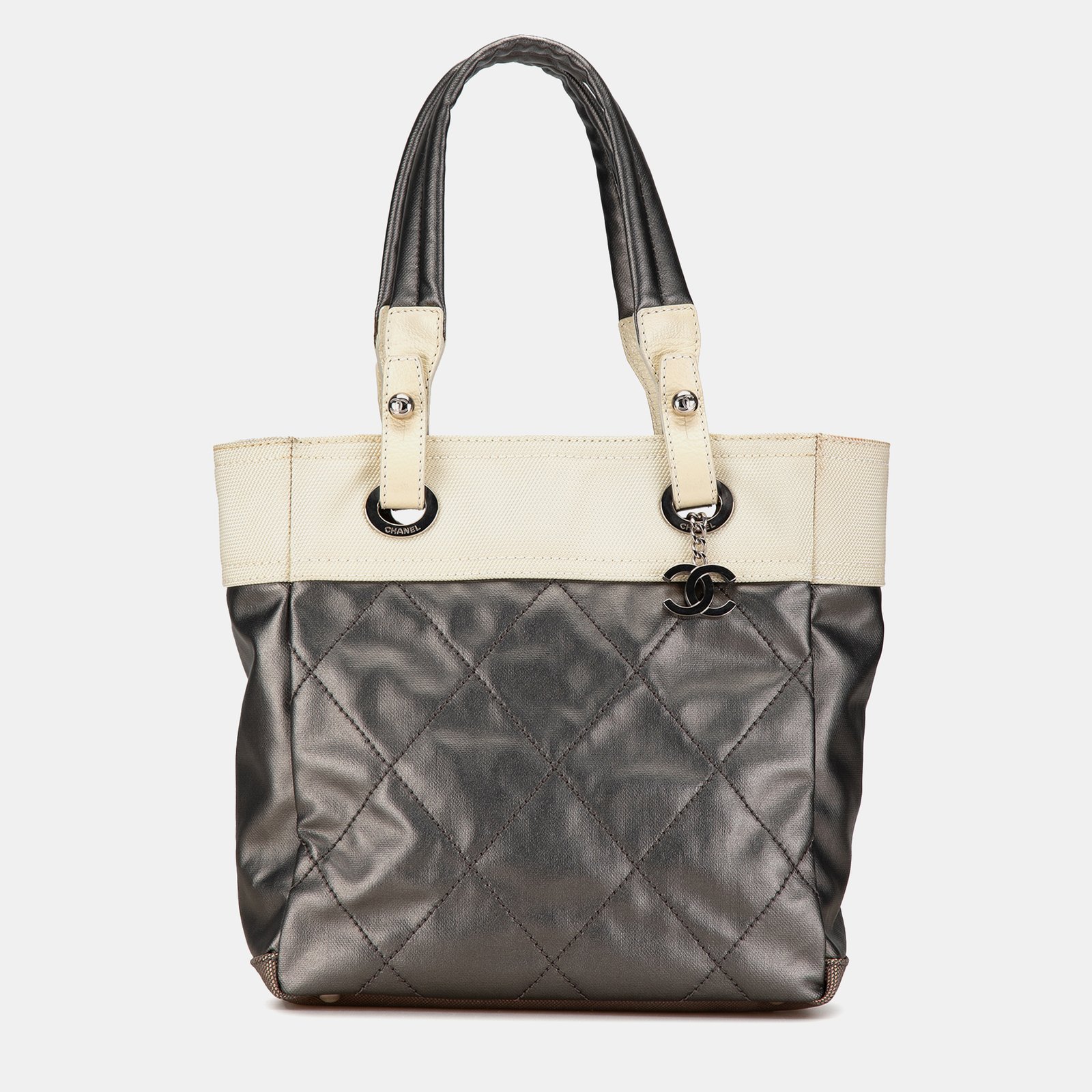Chanel Small Bicolor Paris-Biarritz Tote Bag