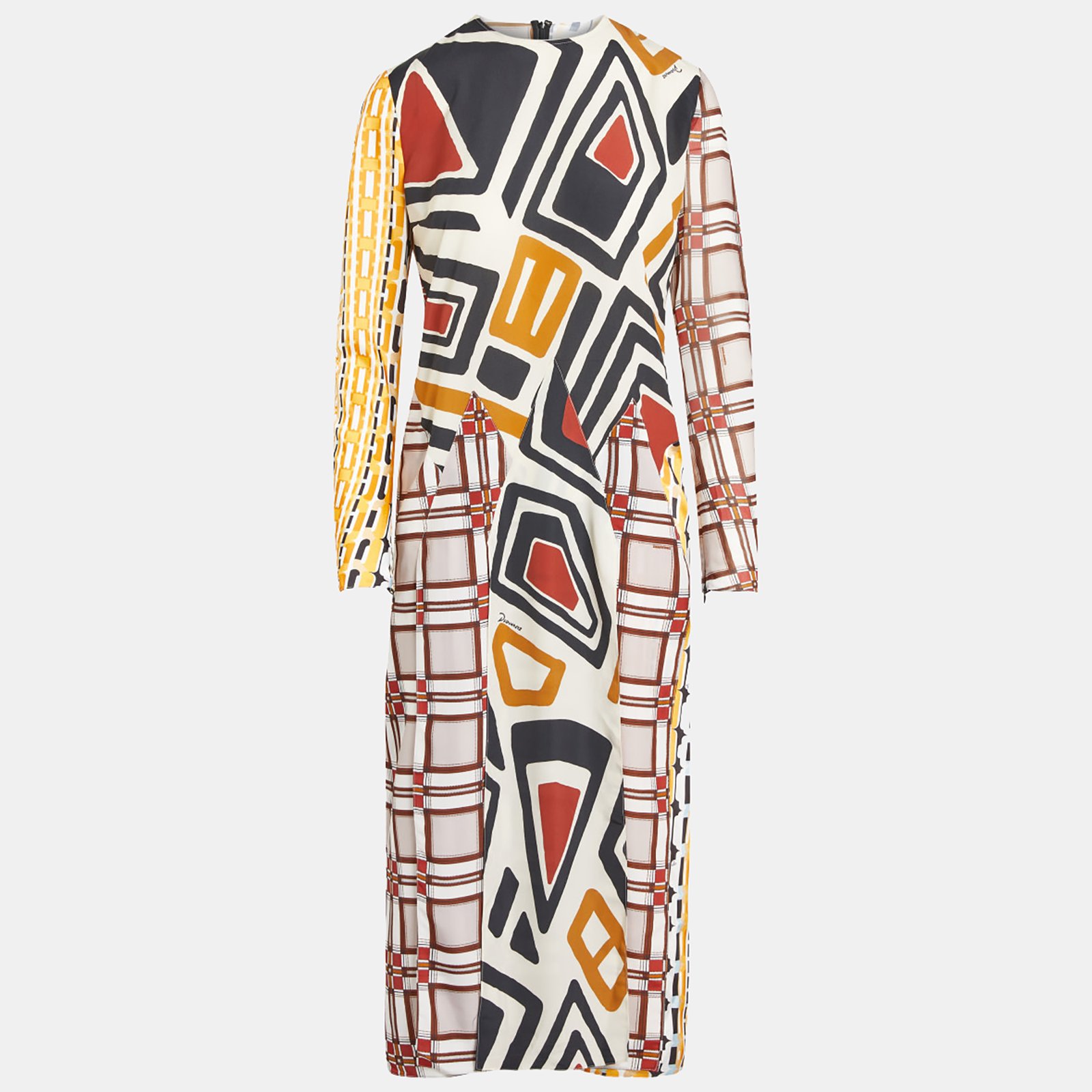 Dsquared2 multi Vestito Abstract Vestito Dress XS