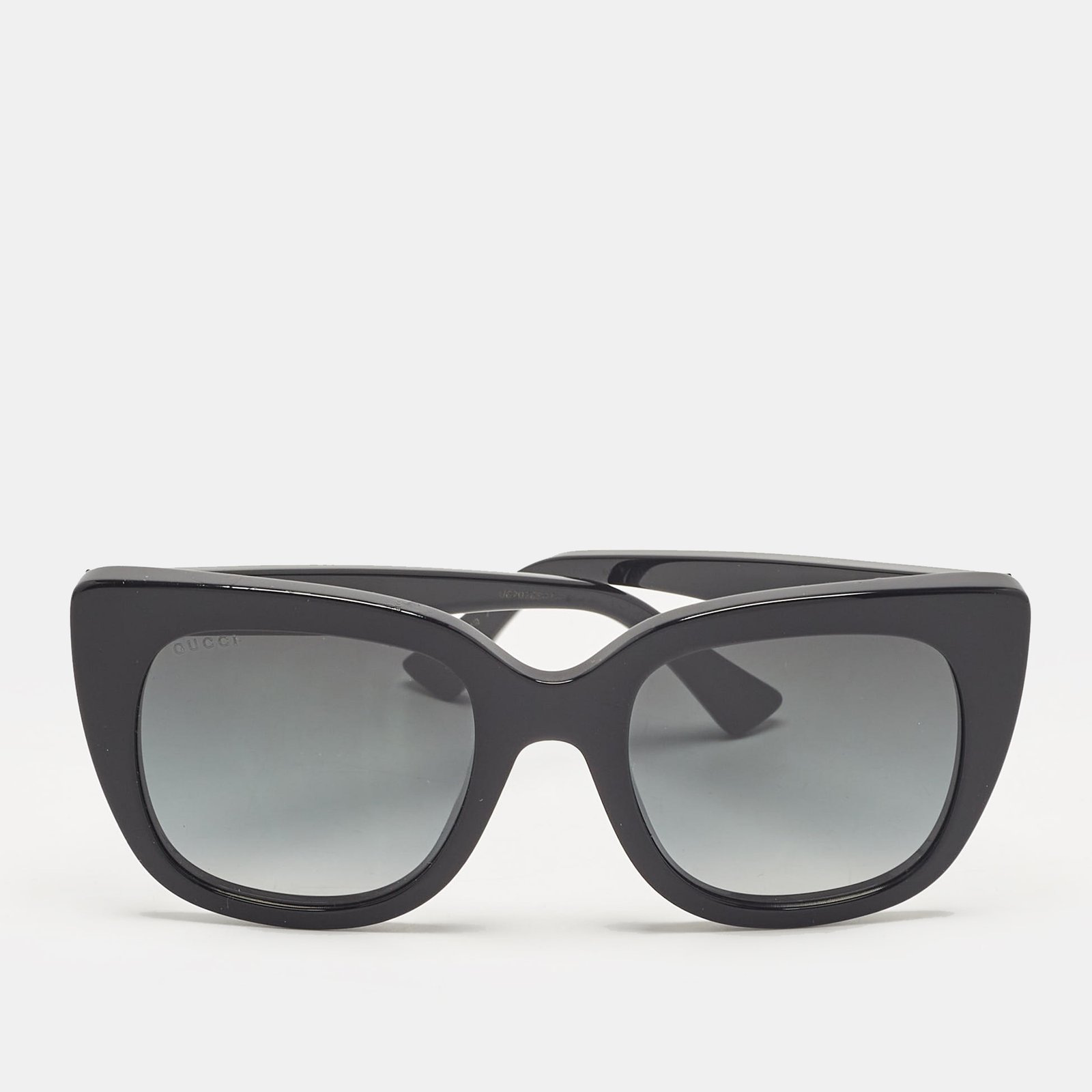 Gucci Black Gradient GG0163S Interlocking G Cat Eye Sunglasses