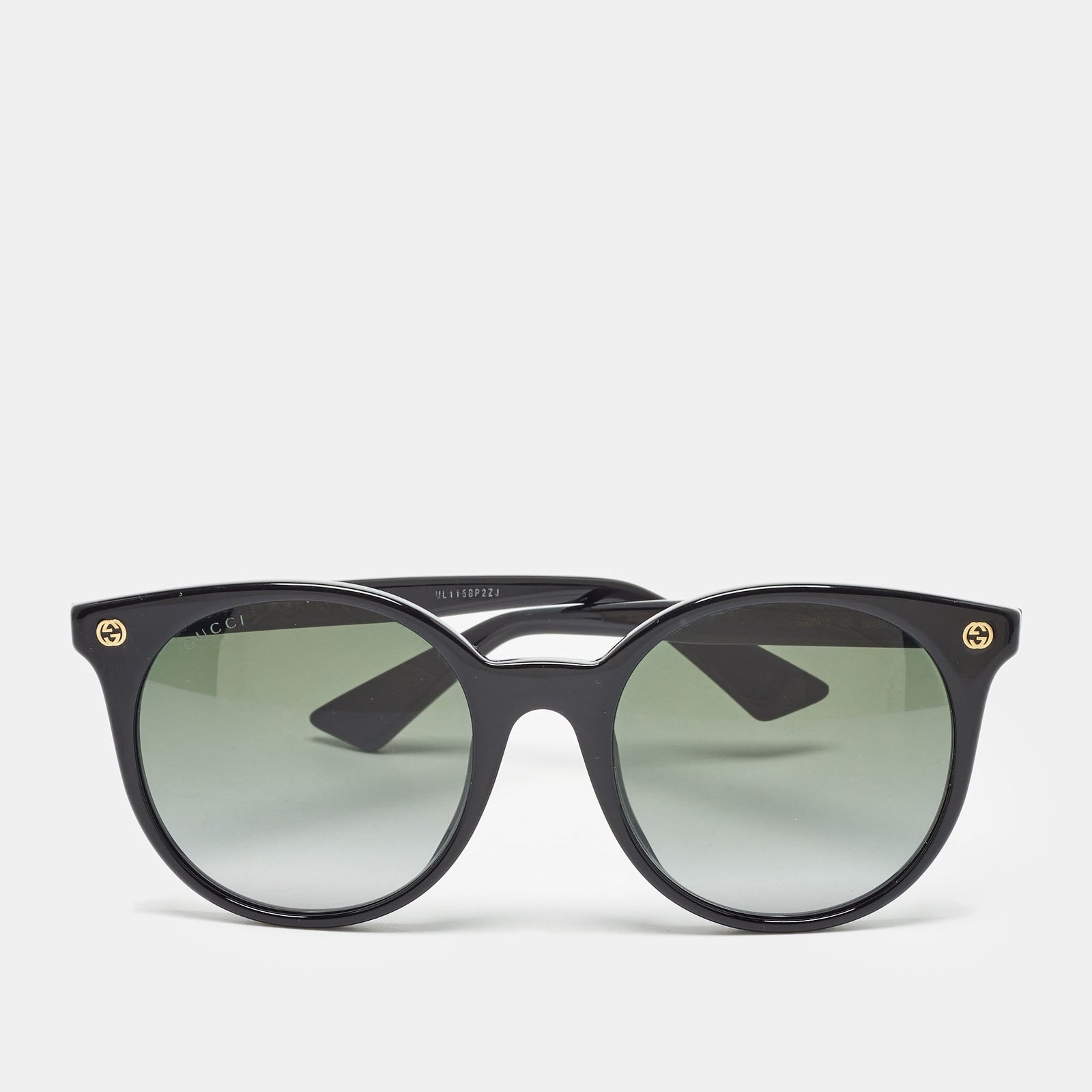 Gucci Black Gradient GG0091S Round Sunglasses