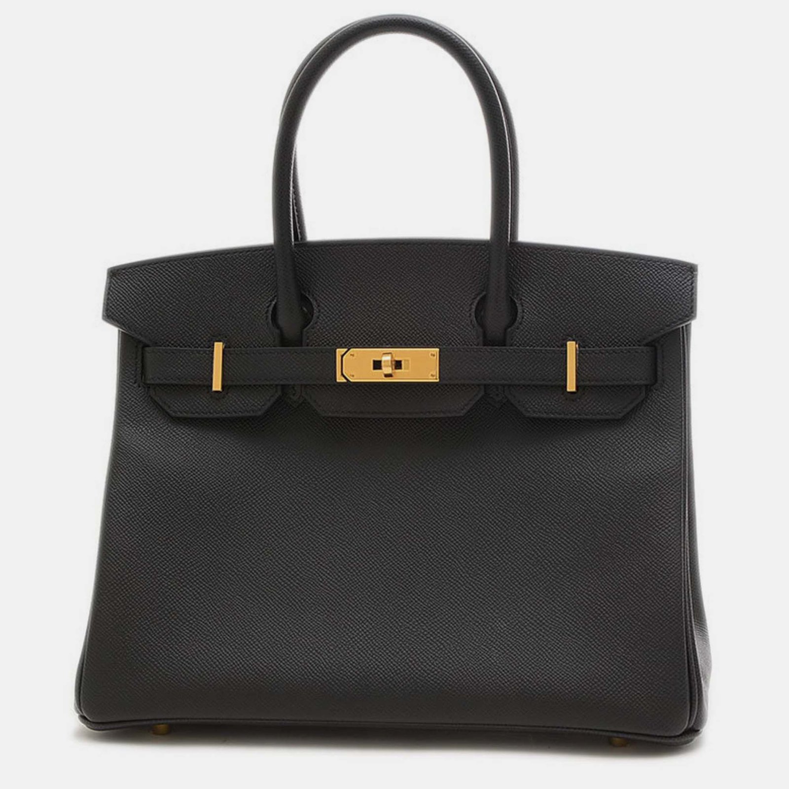 Hermes Black Epsom Birkin 30 Handbag