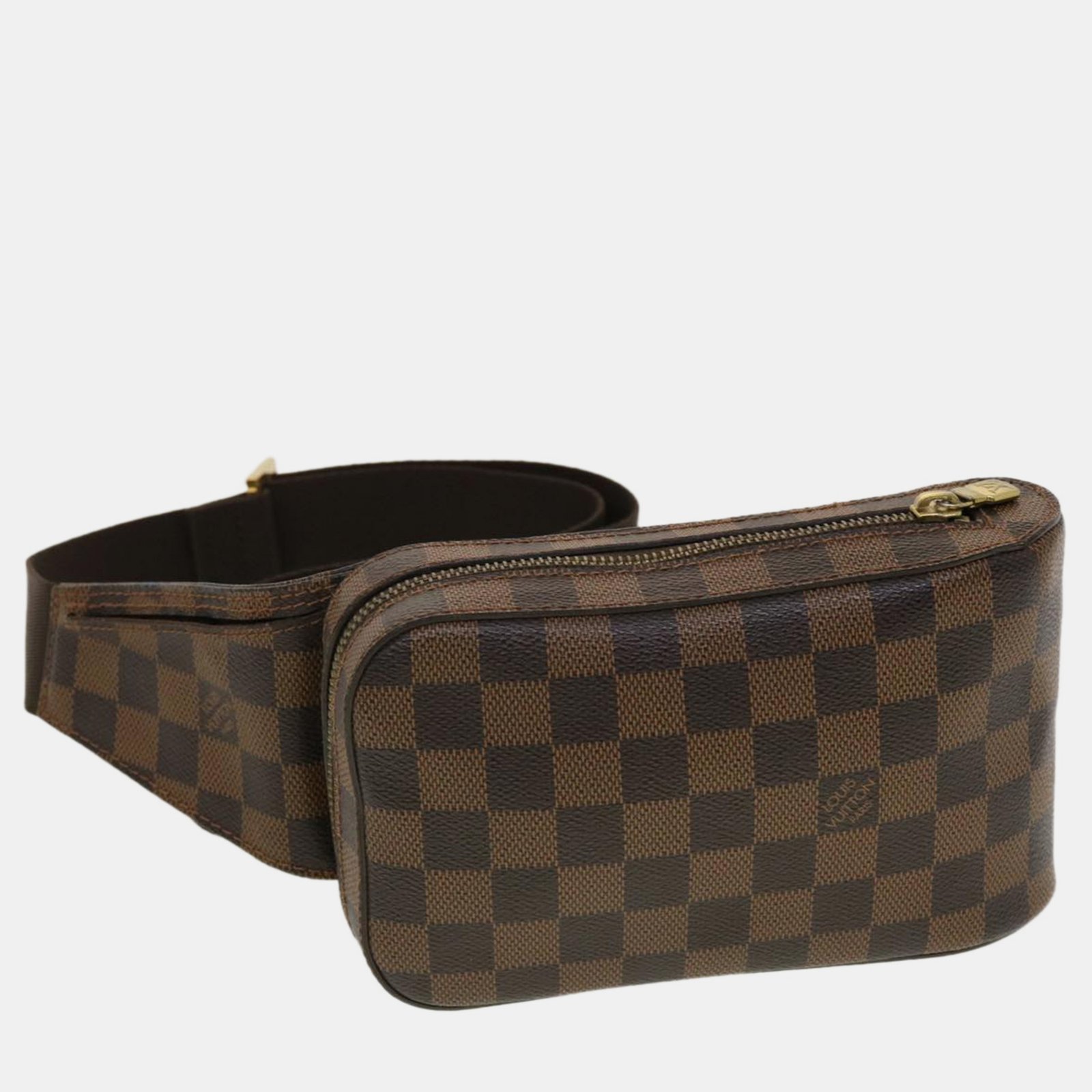 Louis Vuitton Brown Canvas Geronimos shoulder bag