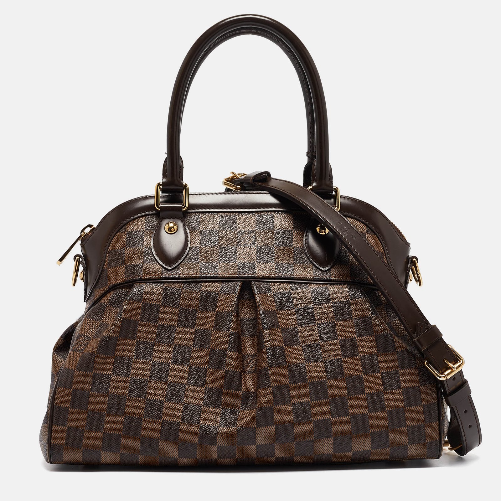 Louis Vuitton Damier Ebene Canvas Trevi PM Bag