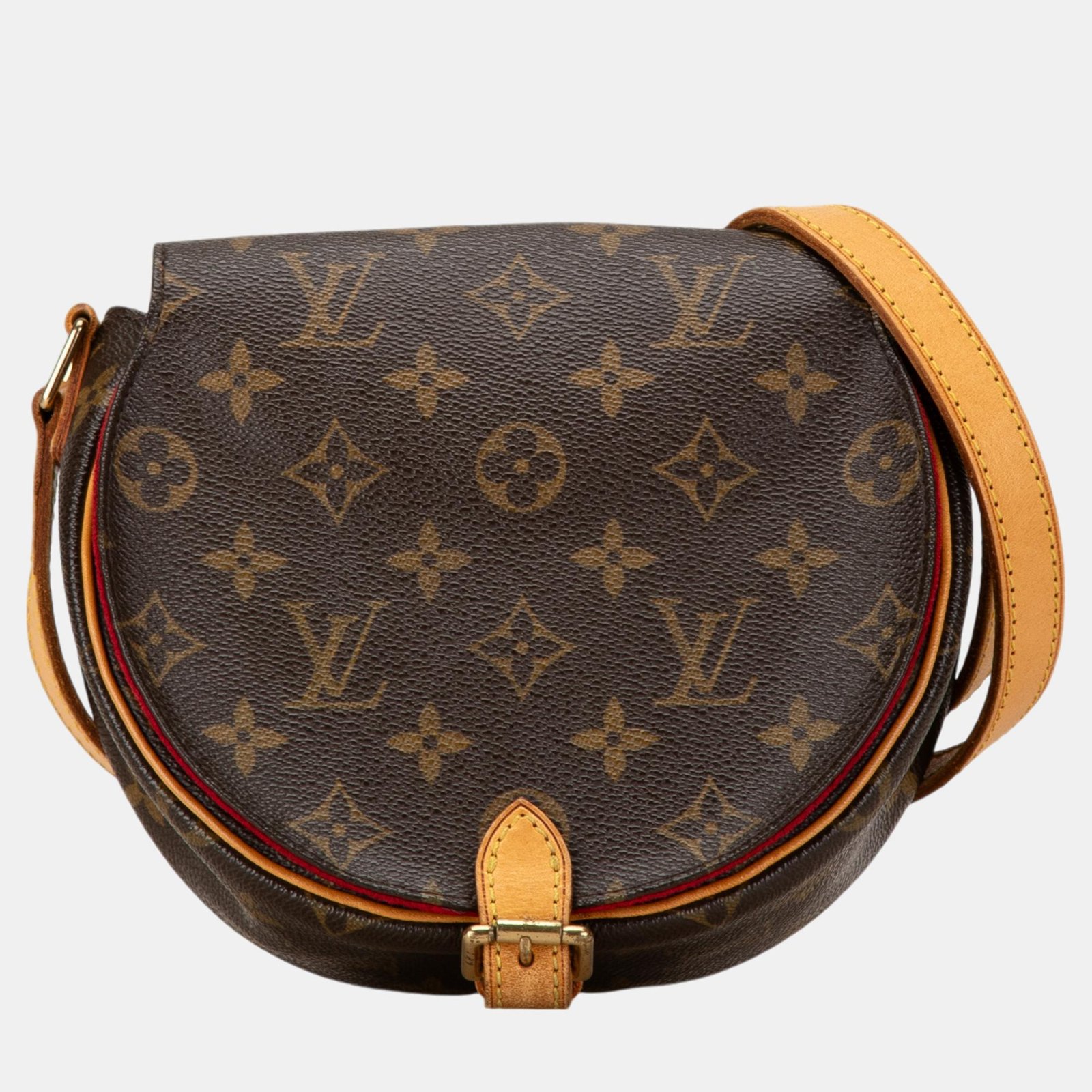 Louis Vuitton Brown Monogram Canvas Sac Tambourine Shoulder Bag