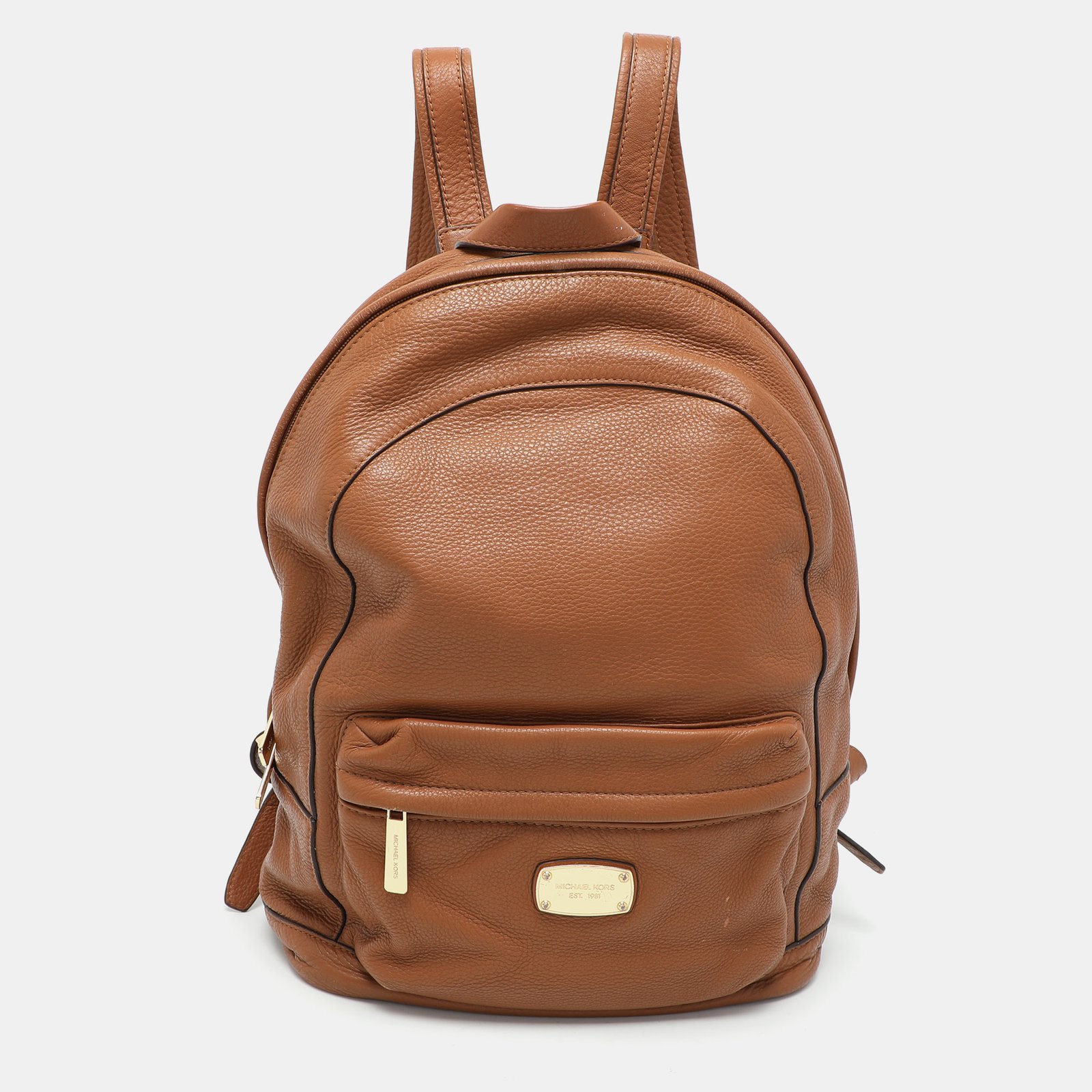 MICHAEL Michael Kors Brown Leather Backpack