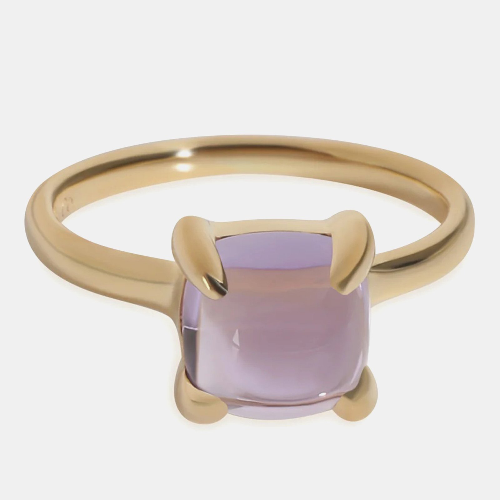 Tiffany & Co. 18k Yellow Gold Paloma Picasso Amethyst Fashion Ring US 4.25
