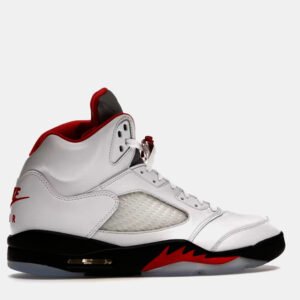 Air Jordan Red Jordan 5 Retro Fire Red Silver Tongue (2020)  Sneakerize EU 42