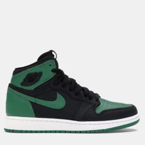 Air Jordan Pine Green/Black Jordan 1 Retro High Sneaker Size EU 42