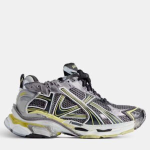 Balenciaga Grey/Yellow/Black Runner Sneaker EU 42