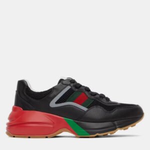 Gucci Black/Red/Green Rhyton Sneaker EU 41
