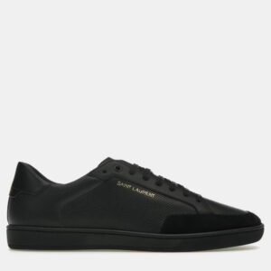 Saint Laurent Perforated Black Court Classic SL/10 Sneaker EU 41