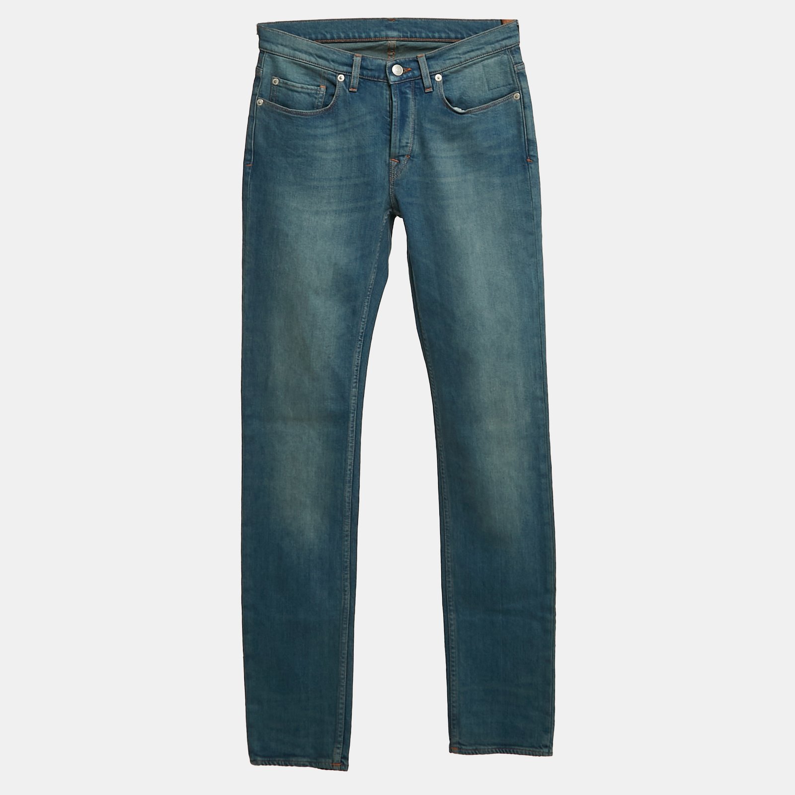 Zadig & Voltaire Blue Brushed Denim David Jeans XS Waist 30"