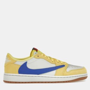 Air Jordan Canary Jordan 1 Retro Low OG SP Travis Scott Canary Sneaker Size EU 39