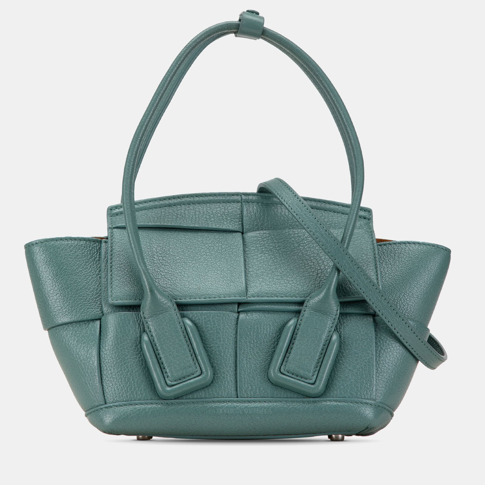 Bottega Veneta Mini Intrecciato Arco Satchel Bag