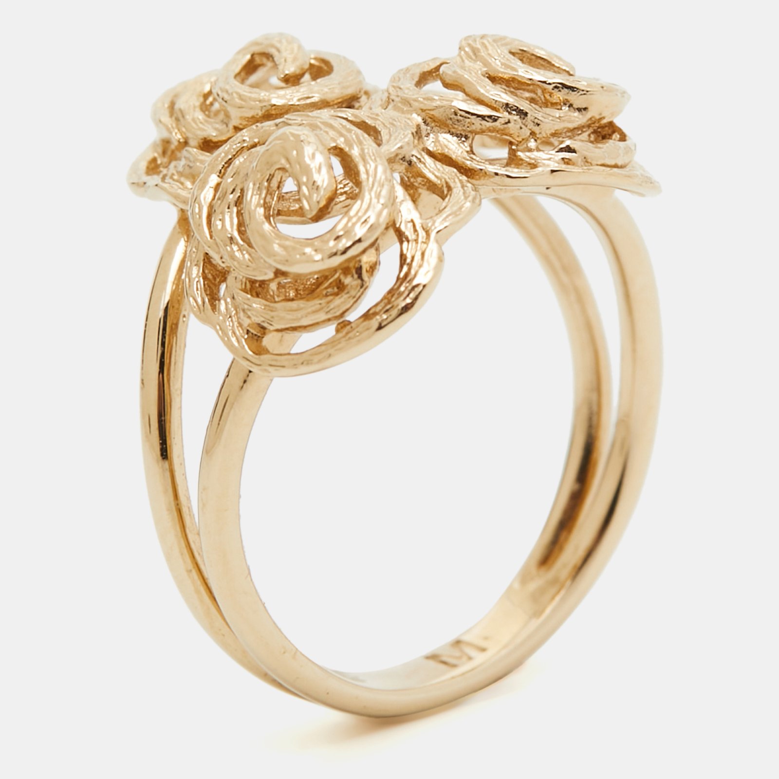 Dior Rose Gold Tone Ring Size 52