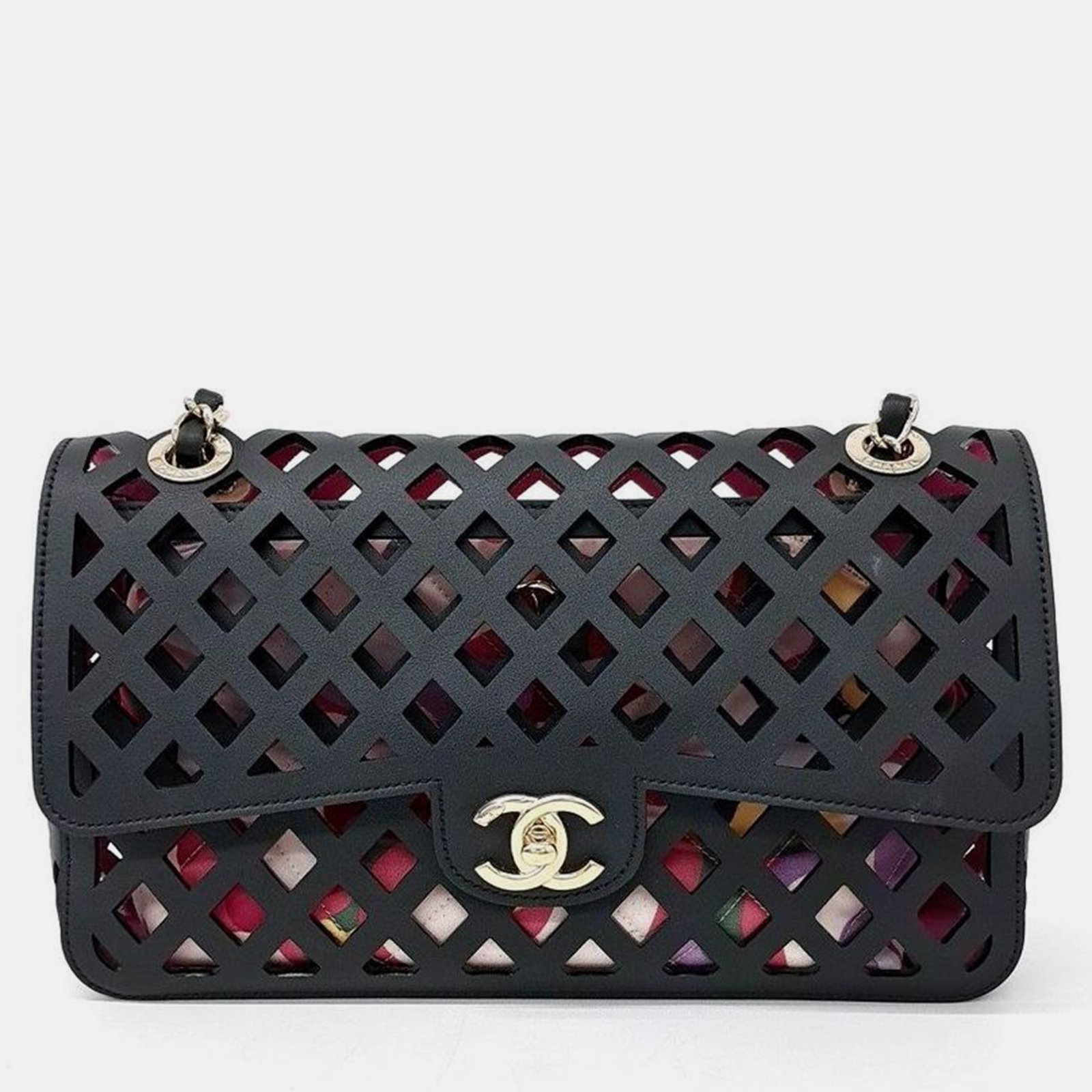 Chanel Purpo See-through Shoulder Bag