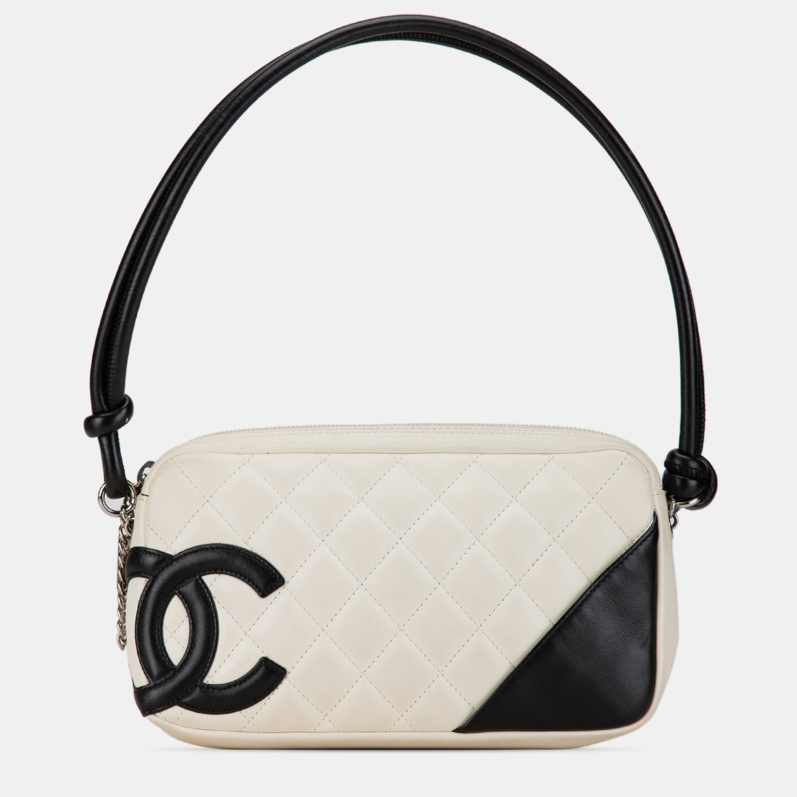 Chanel White Cambon Ligne Shoulder Bag