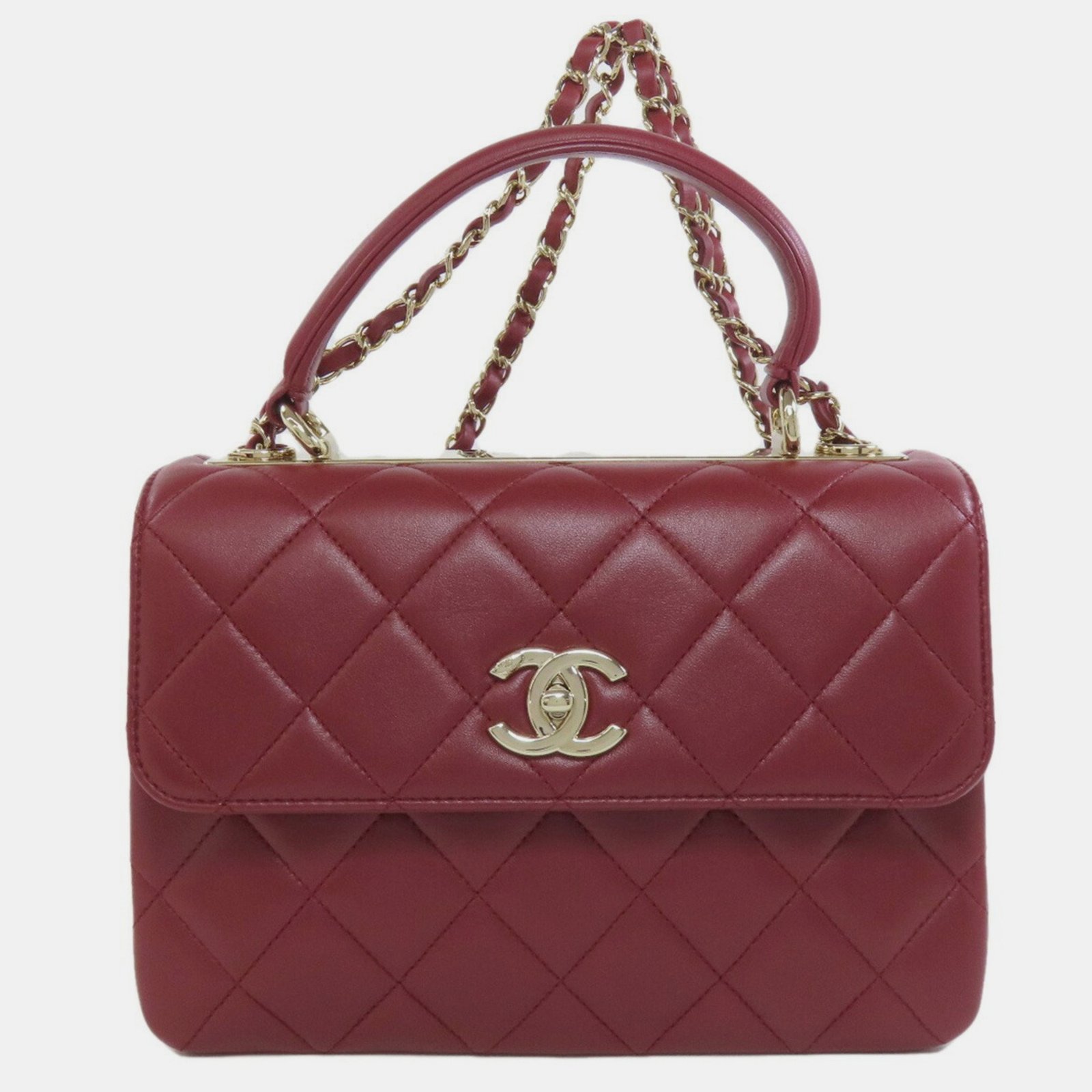 Chanel Lambskin Matelasse Handbag