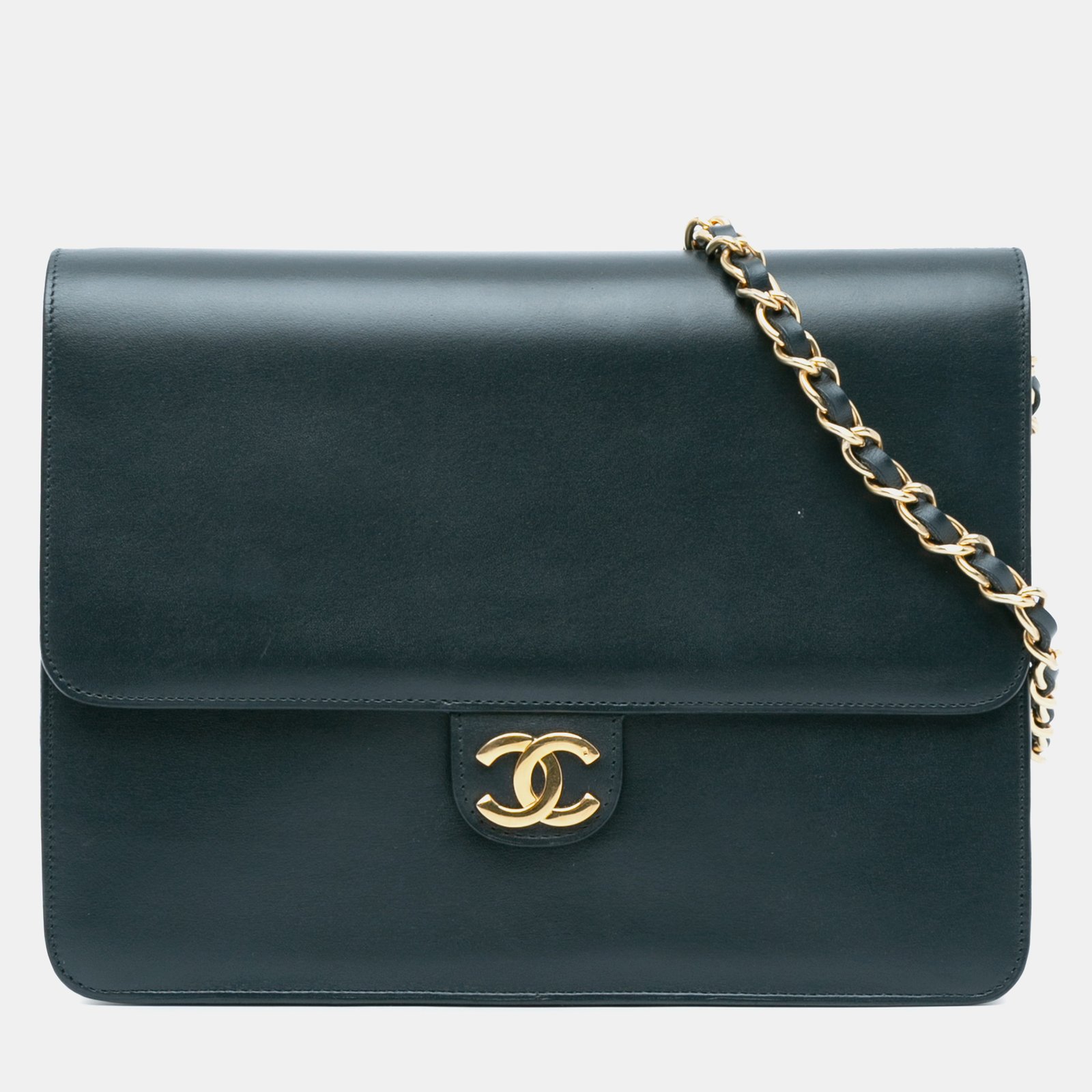 Chanel CC Calfskin Single Flap