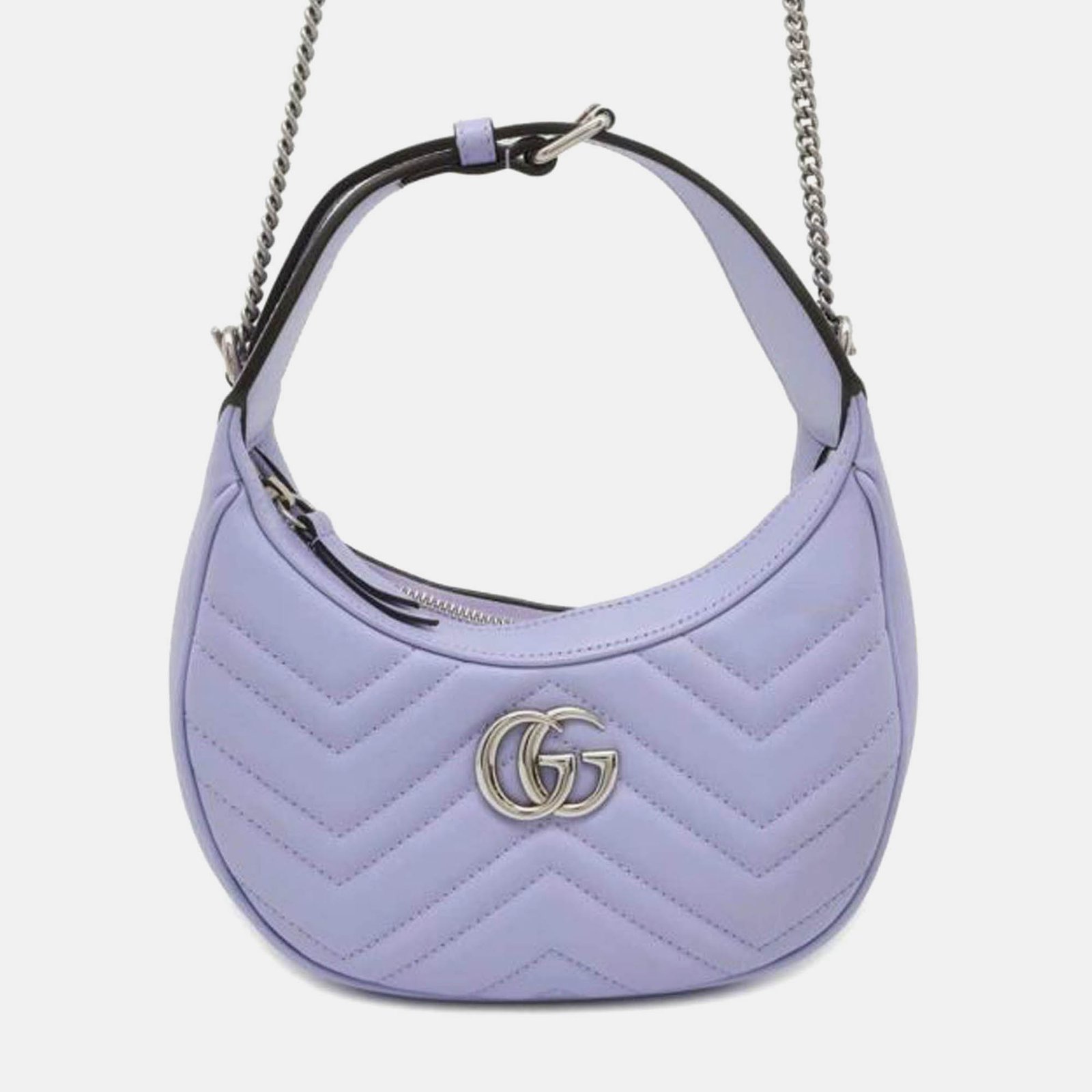 Gucci Mini GG Marmont Half Moon Bag