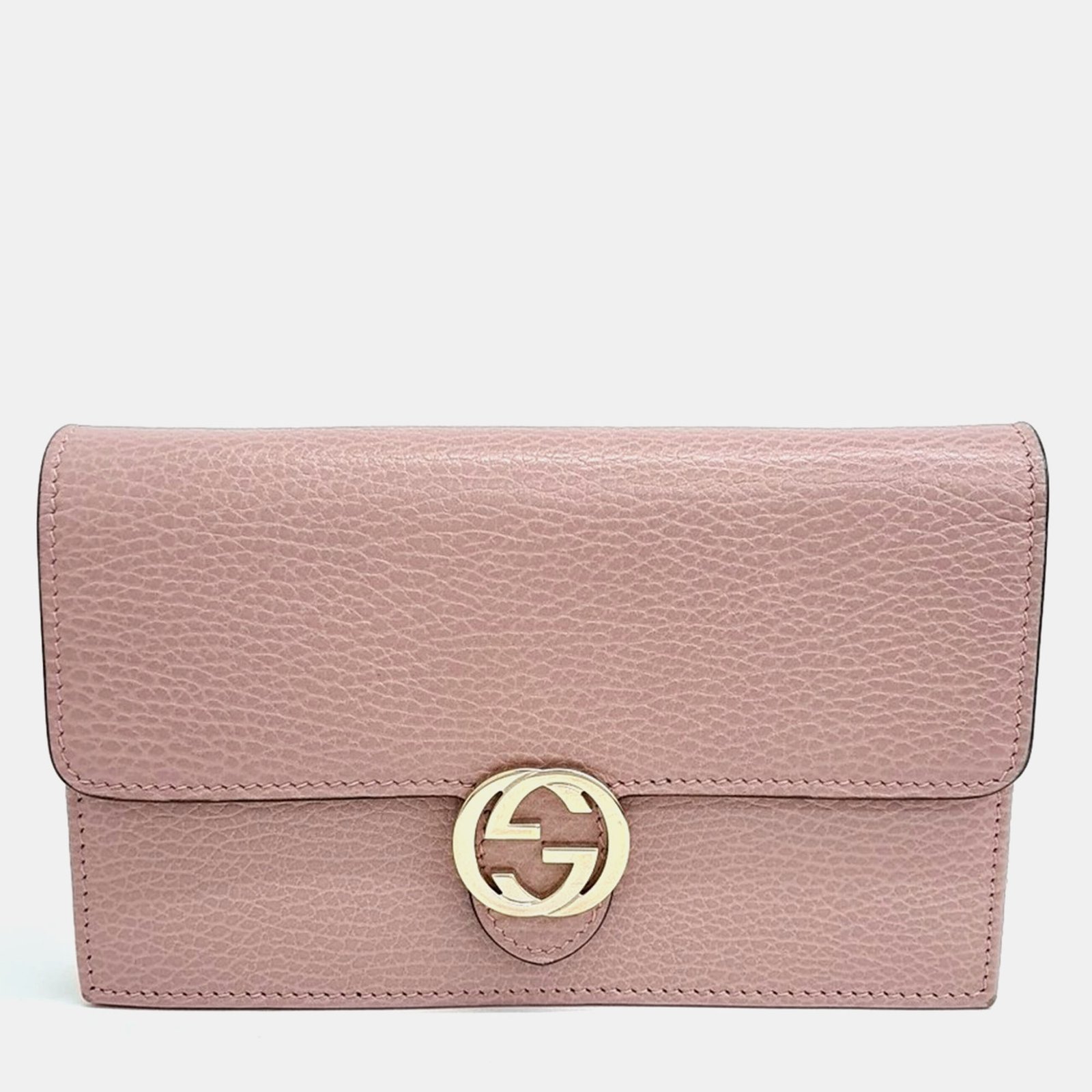 Gucci Interlocking Chain Crossbody Bag