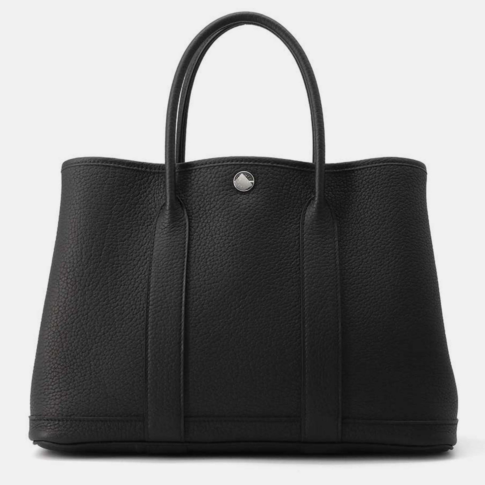 Hermes Black Negonda Leather Garden Party TPM Handbags