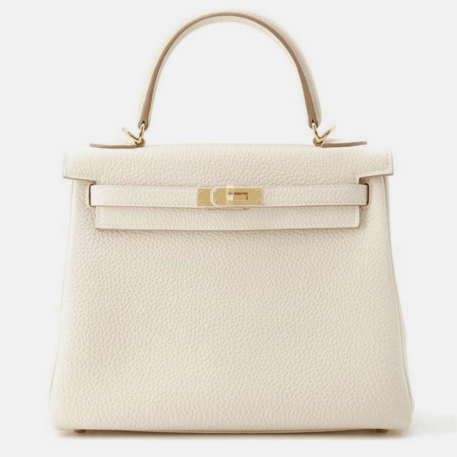 Hermes Craie Togo Leather Kelly 25 Handbags