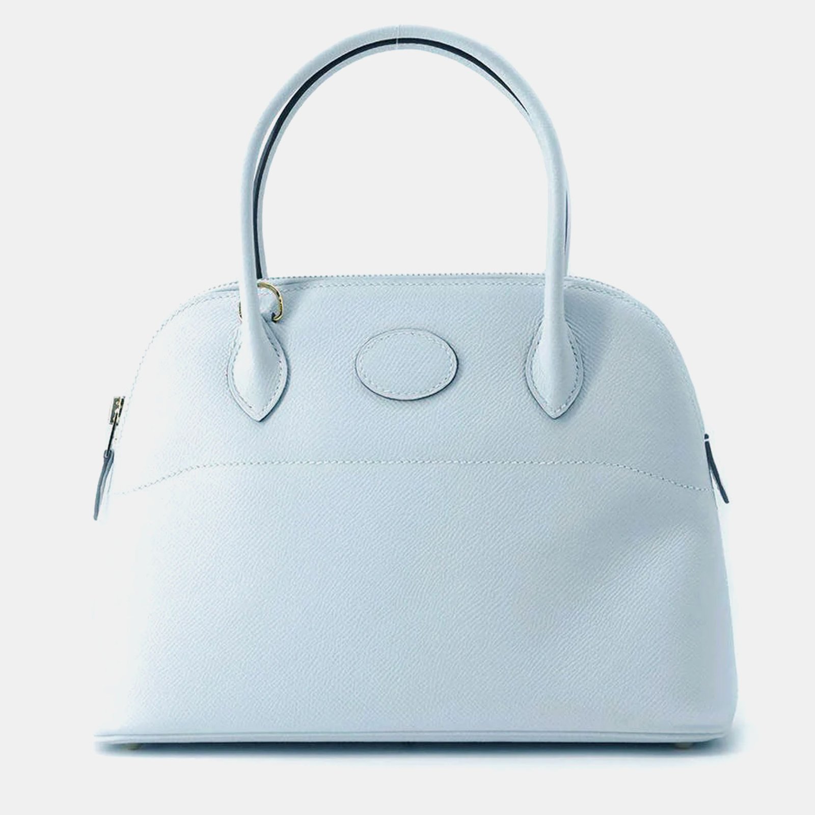 Hermes Blue Brum Epsom Bolide Bag Size 27