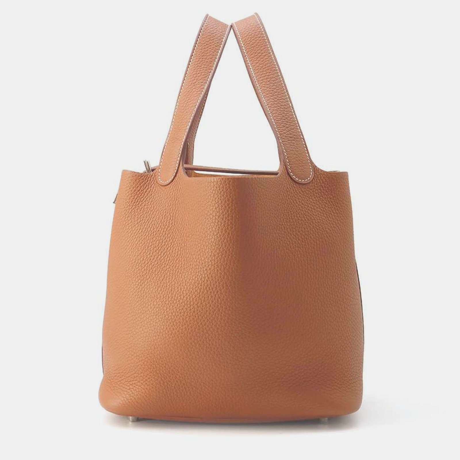 Hermes Gold Taurillon Clemence Picotin Lock Size MM Bag