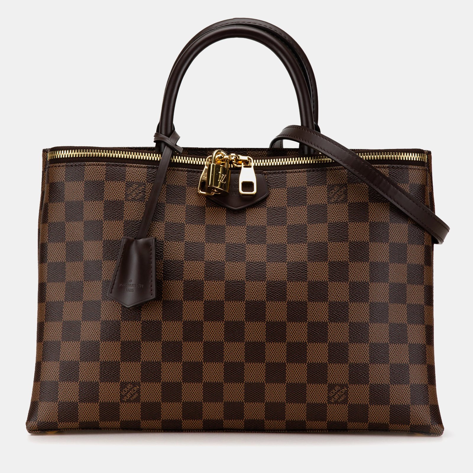 Louis Vuitton Damier Ebene Canvas Brompton Bag