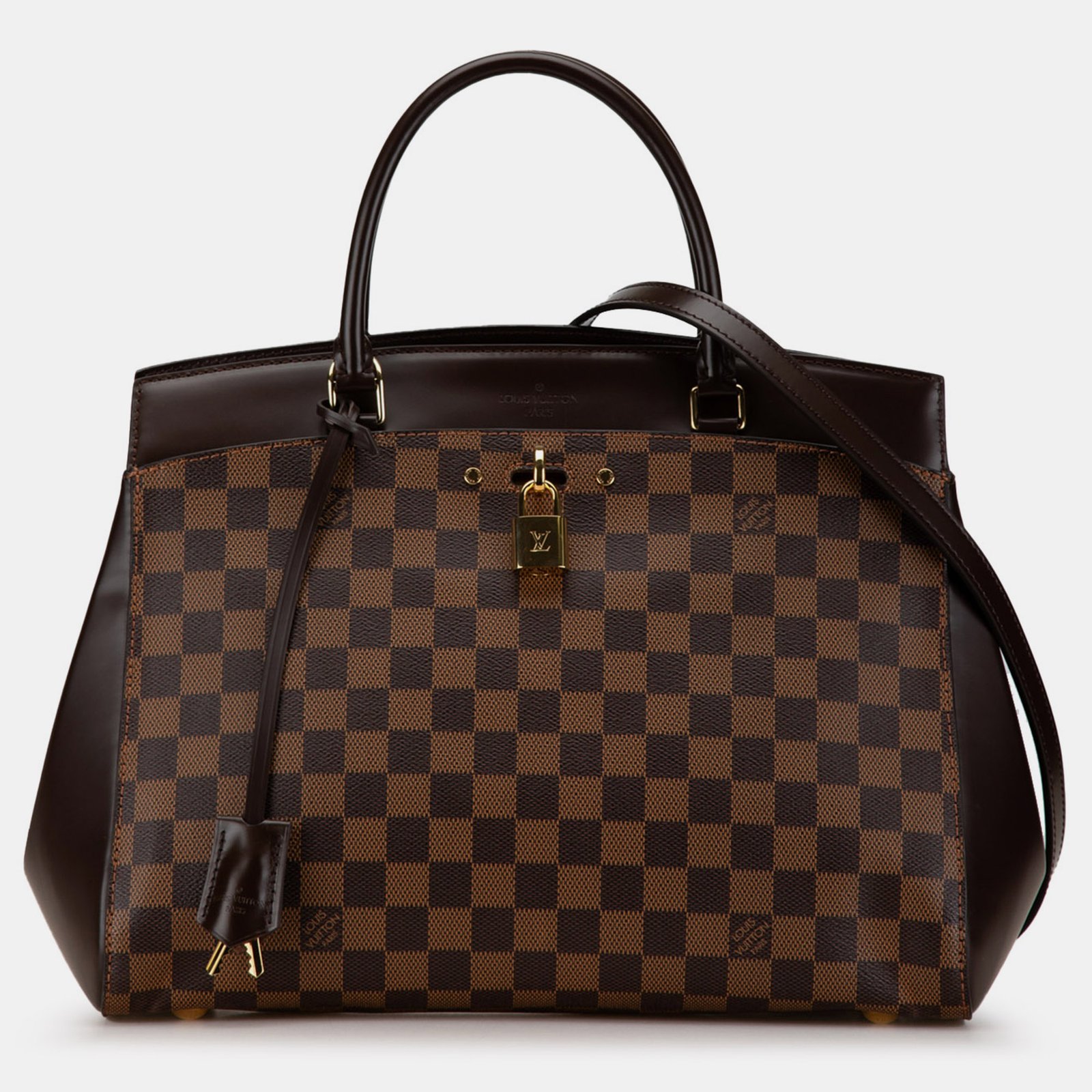 Louis Vuitton Damier Ebene Rivoli MM Bag