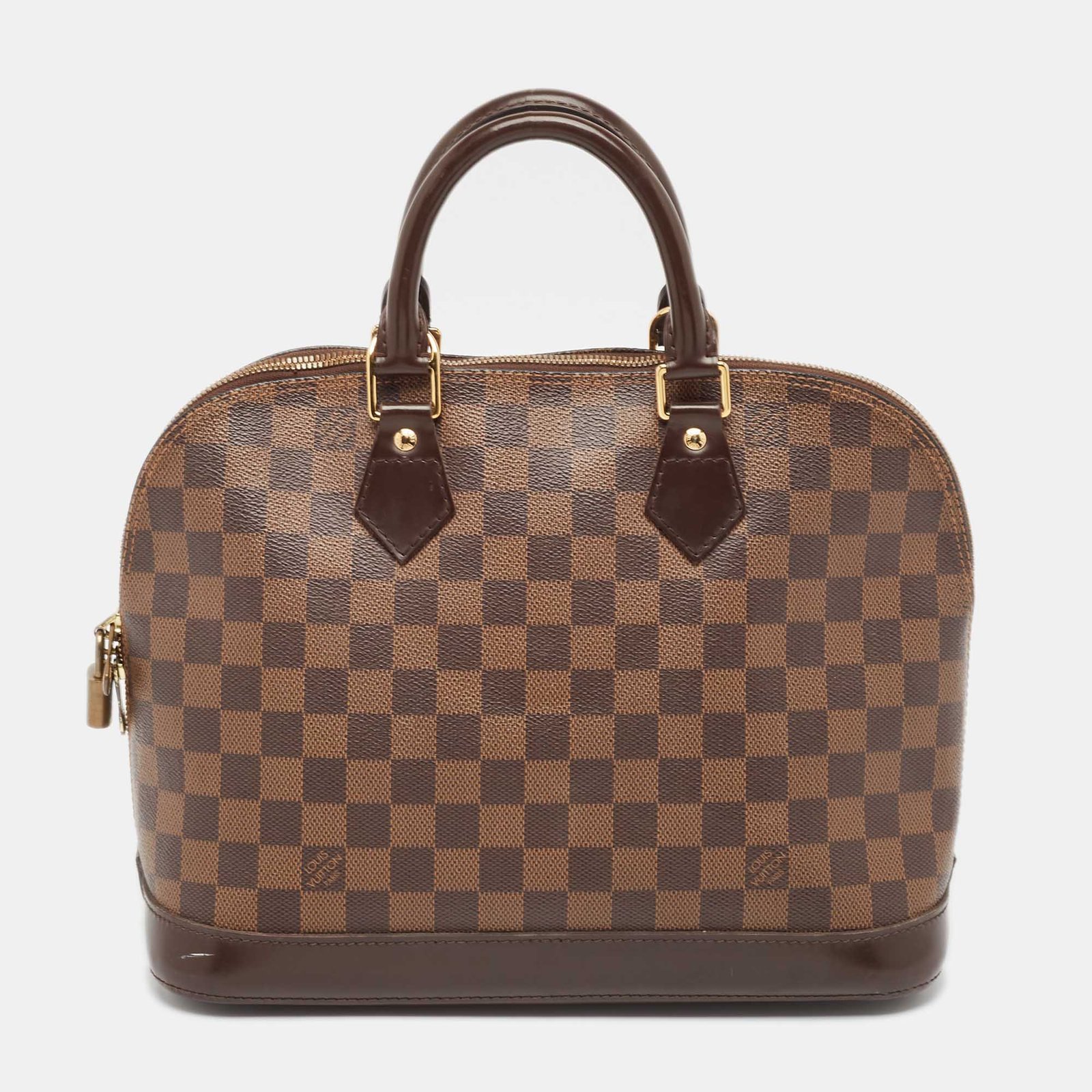 Louis Vuitton Damier Ebene Canvas Alma PM Bag