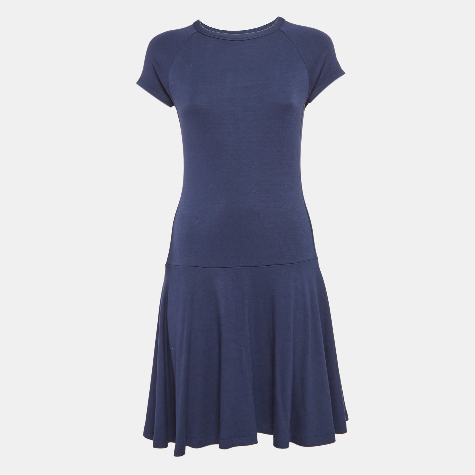 Polo Ralph Lauren Navy Blue Knit Mini Dress S