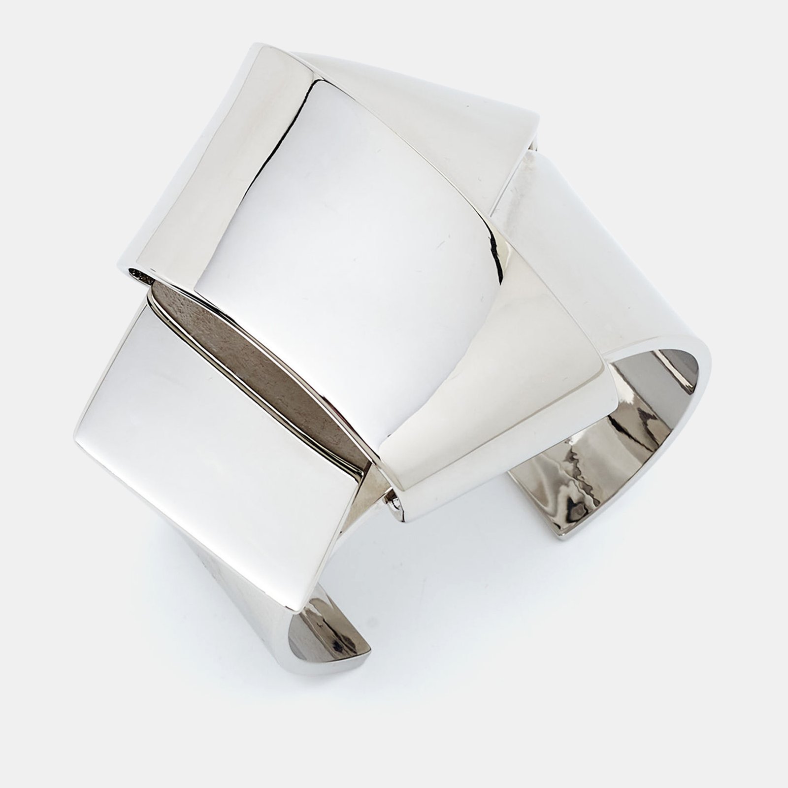 Salvatore Ferragamo Silver Tone Bracelet