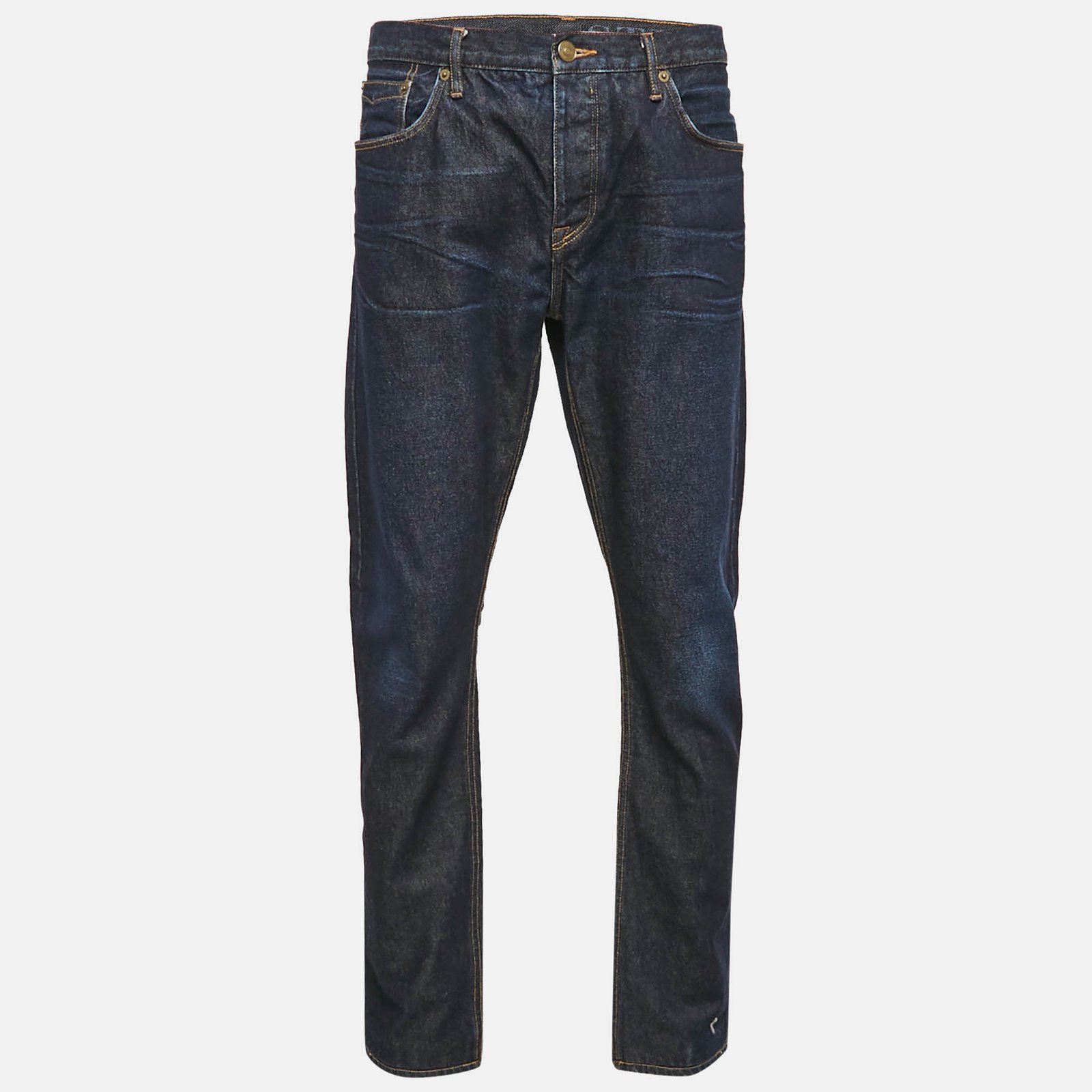 Burberry Brit Blue Faded Denim Streadman Jeans L Waist 36"